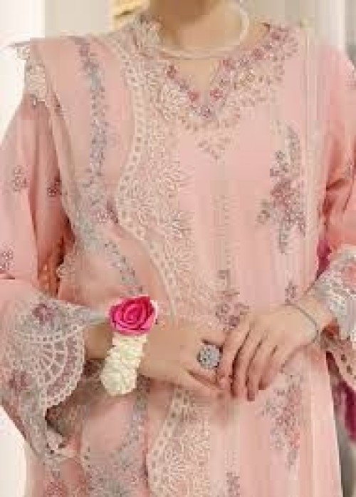 Embroidered Adda Takaai Chiffon