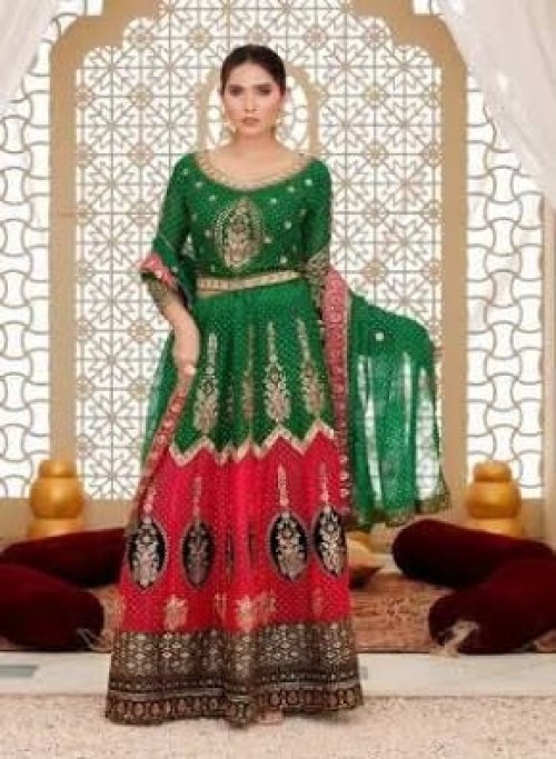 Chiffon Choli Lehenga