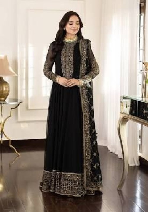 Luxury Chiffon 3 Piece Unstitched